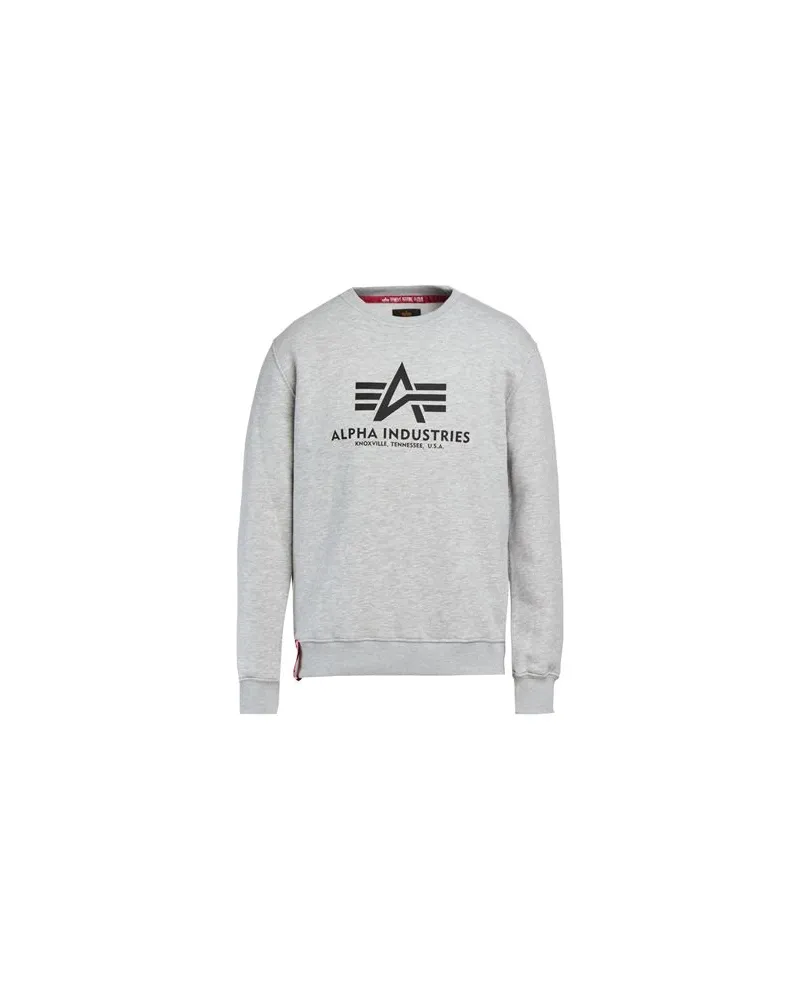 Alpha Industries TOPS - Sweatshirtsauf YOOX.COM Hellgrau