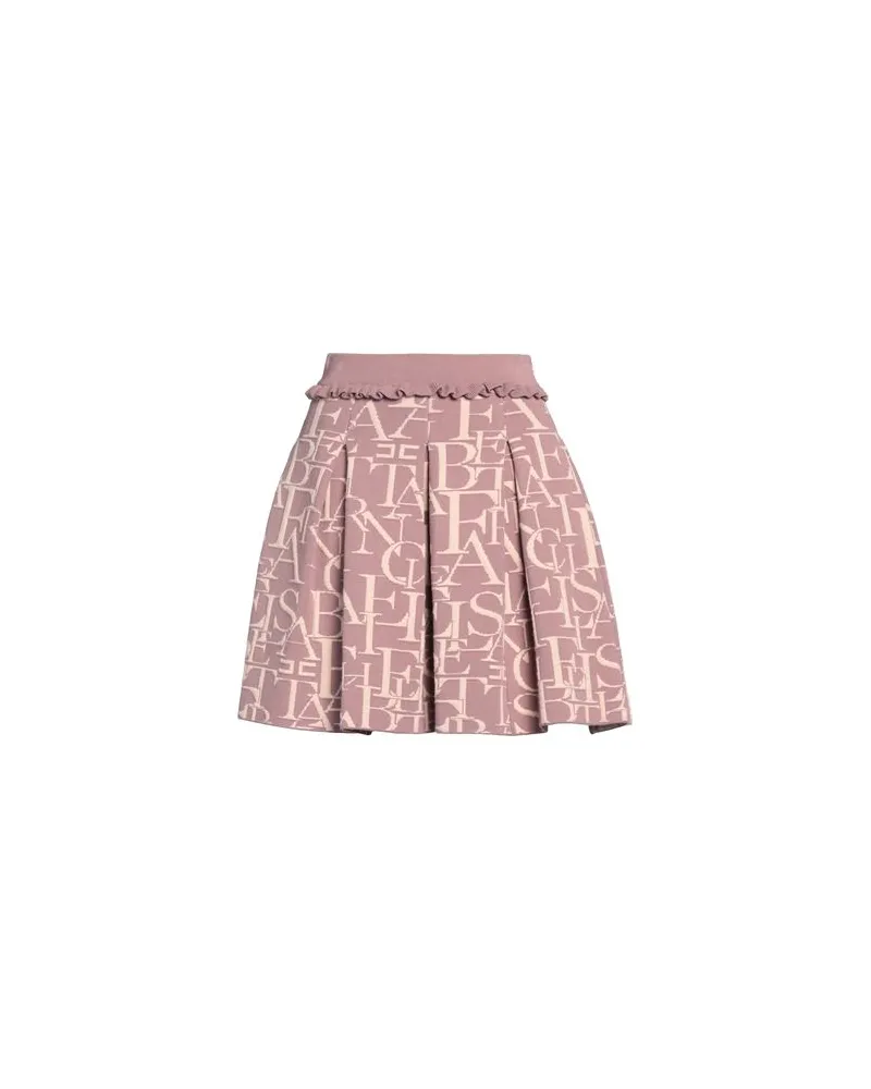 Elisabetta Franchi HOSEN & RÖCKE - Miniröckeauf YOOX.COM Antikrosa