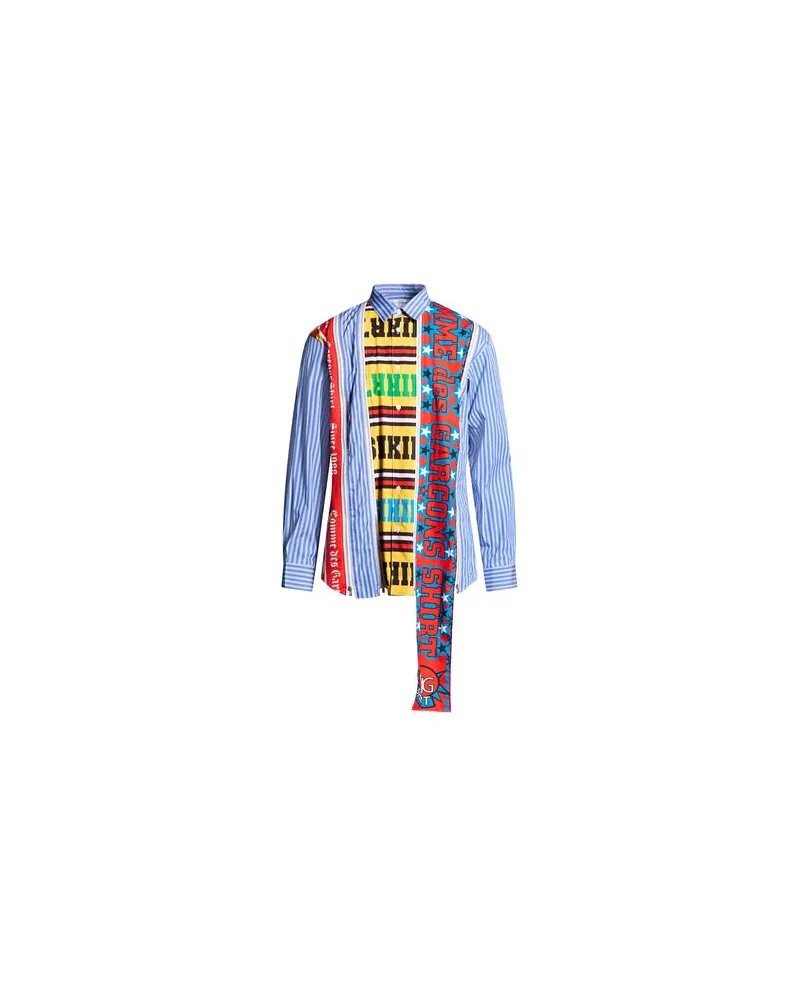 Comme des Garçons TOPS - Hemdenauf YOOX.COM Blau
