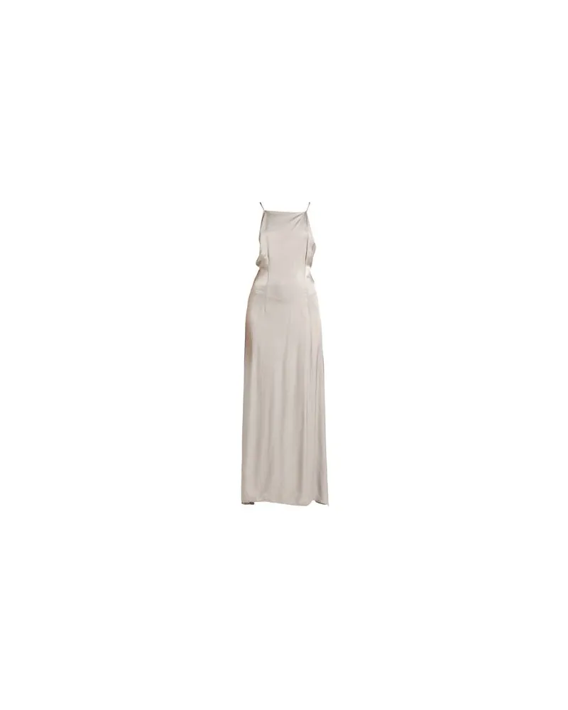 BARENA KLEIDER - Maxi-Kleiderauf YOOX.COM Hellgrau