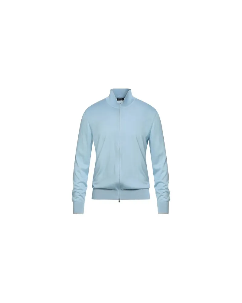 BARBA STRICKWAREN - Strickjackenauf YOOX.COM Himmelblau