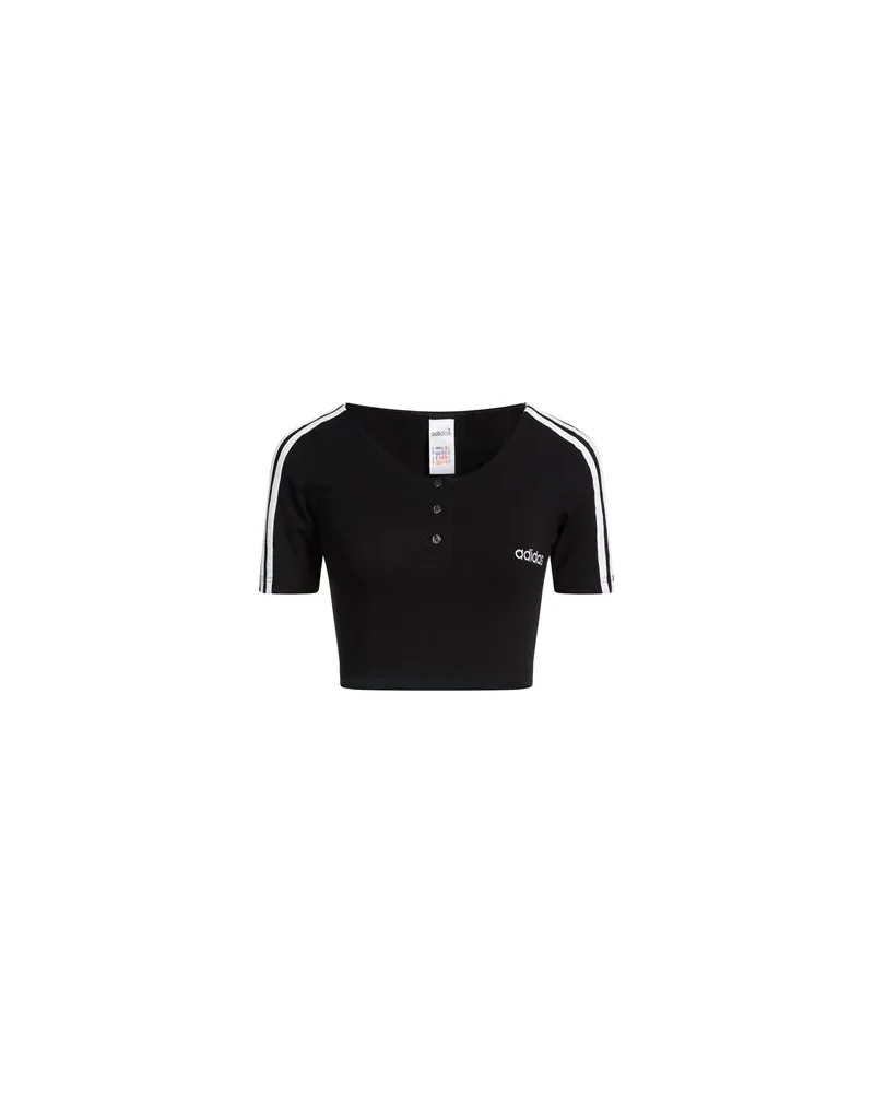 adidas TOPS - T-shirtsauf YOOX.COM Schwarz