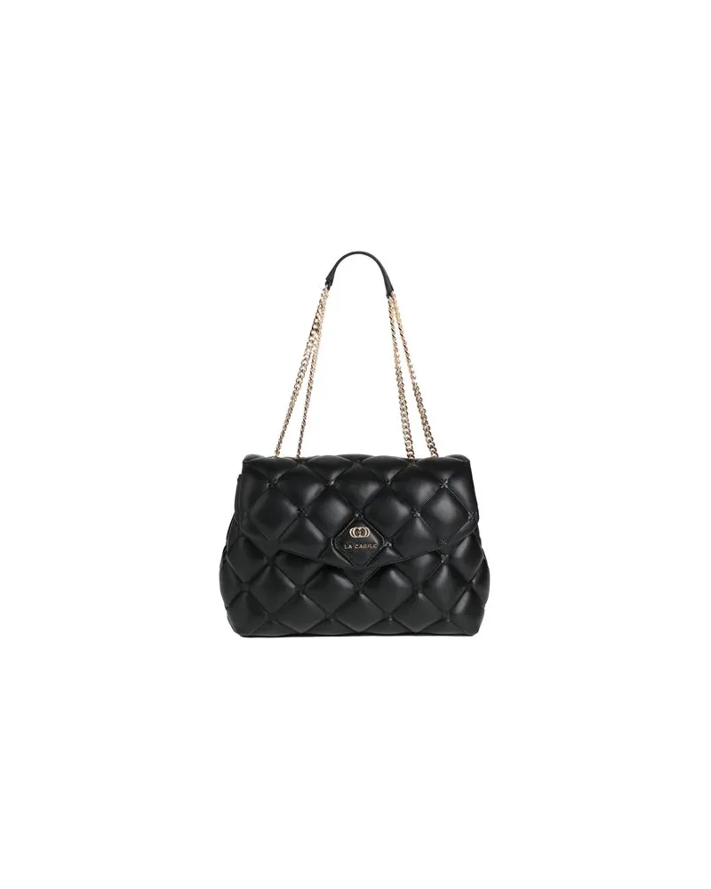 LA CARRIE TASCHEN - Schultertaschenauf YOOX.COM Schwarz