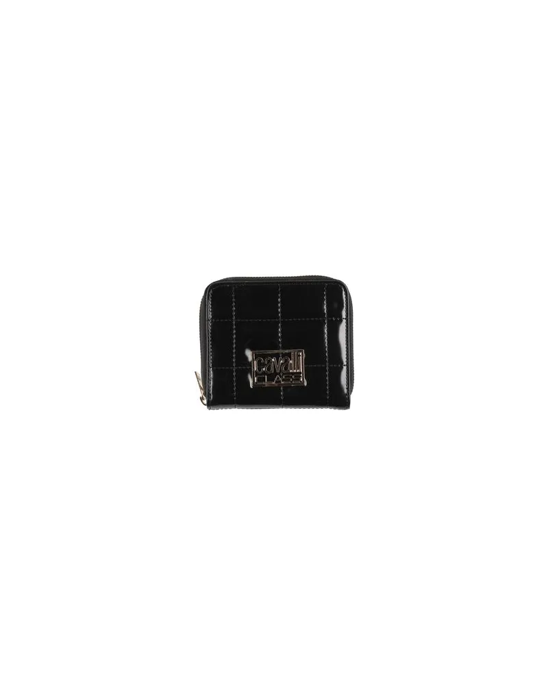 Roberto Cavalli Kleinlederwaren - Brieftaschenauf YOOX.COM Schwarz
