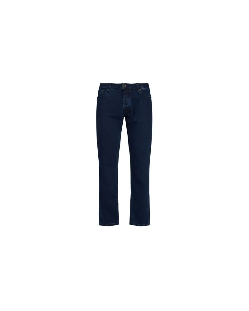 MOORER HOSEN & RÖCKE - Jeanshosenauf YOOX.COM Blau