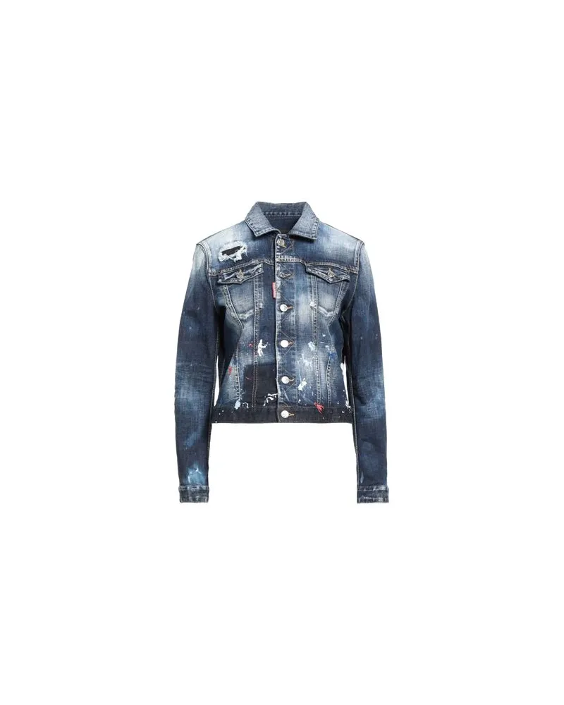 Dsquared2 JACKEN & MÄNTEL - Jeansjacken/Mäntelauf YOOX.COM Blau