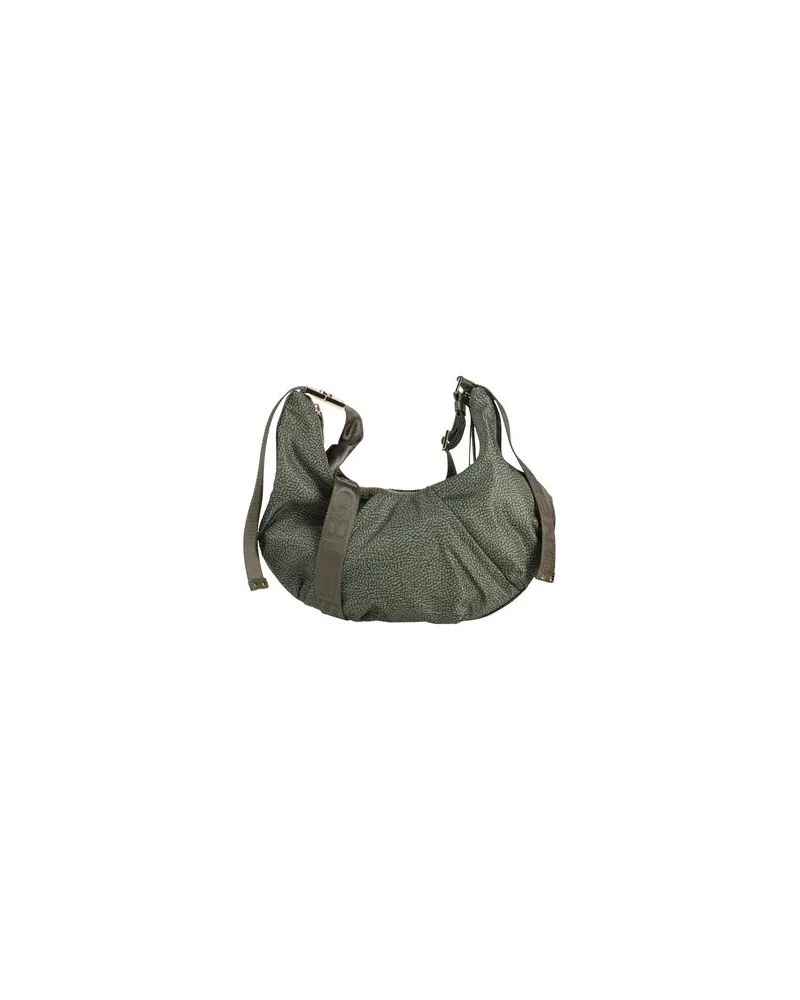 Borbonese TASCHEN - Umhängetascheauf YOOX.COM Militärgrün