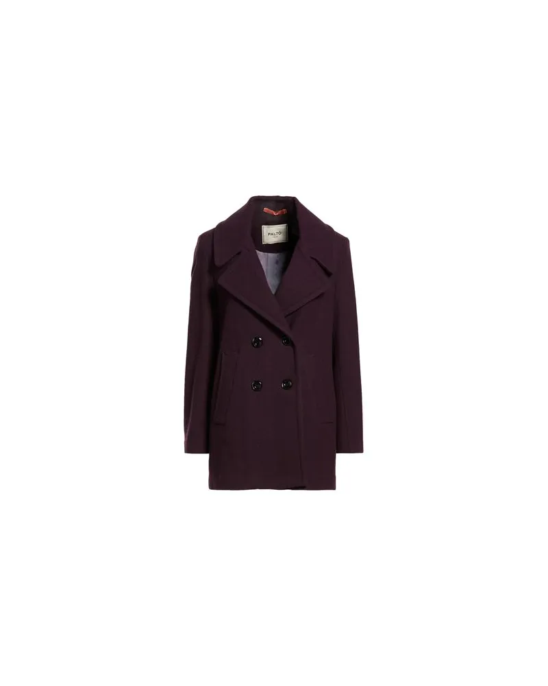 Paltò JACKEN & MÄNTEL - Mäntelauf YOOX.COM Dunkelviolett