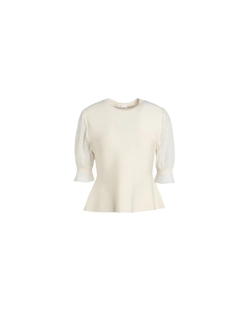 Chloé STRICKWAREN - Pulloverauf YOOX.COM Cremeweiß