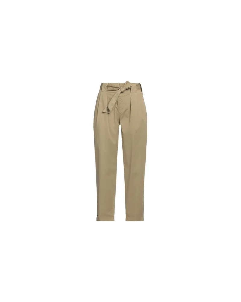 Dondup HOSEN & RÖCKE - Hosenauf YOOX.COM Salbeigrün