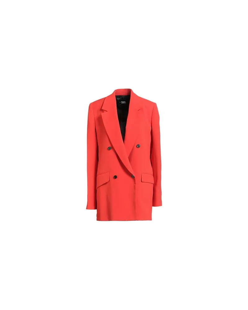 Karl Lagerfeld ANZÜGE und CO-ORDS - Blazersauf YOOX.COM Tomatenrot