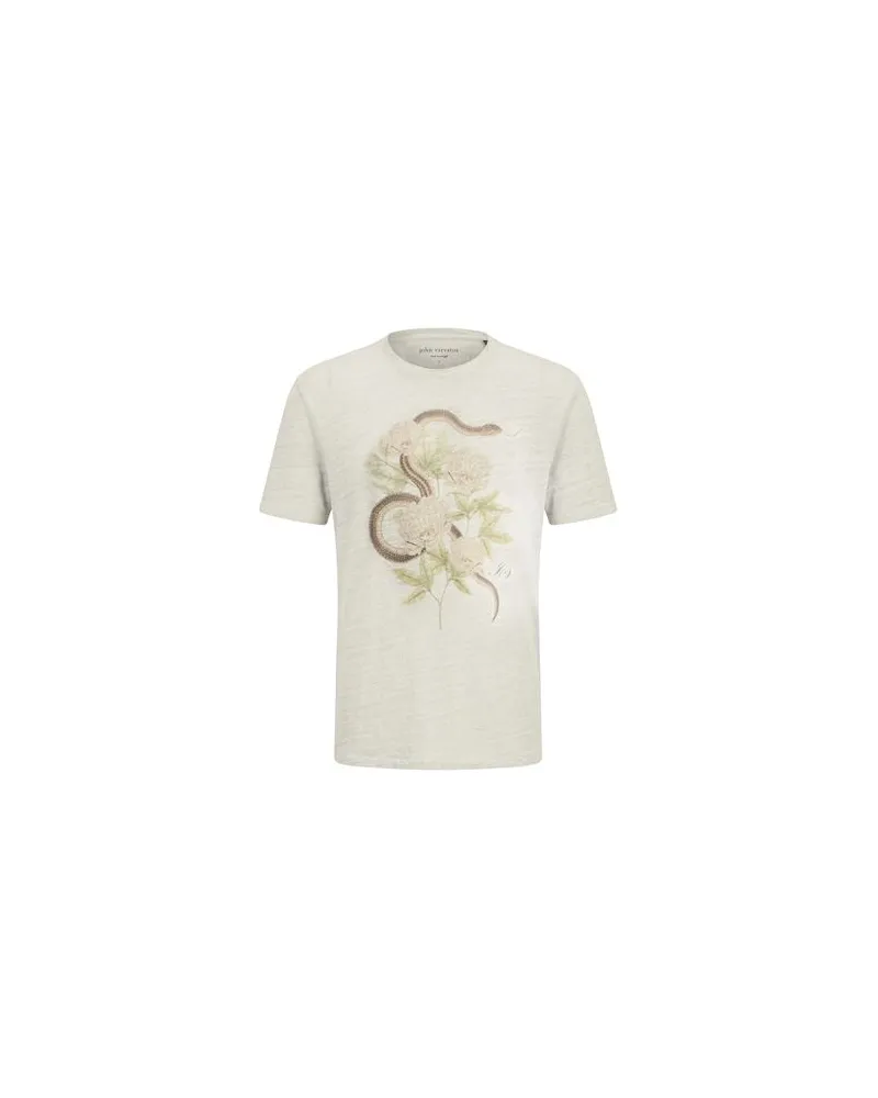 John Varvatos TOPS - T-shirtsauf YOOX.COM Hellgrau