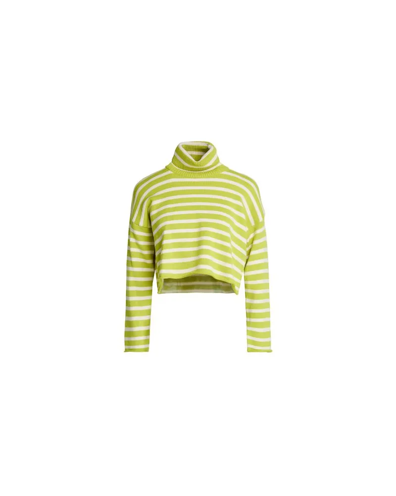 Soallure STRICKWAREN - Rollkragenpulloverauf YOOX.COM Limettengrün