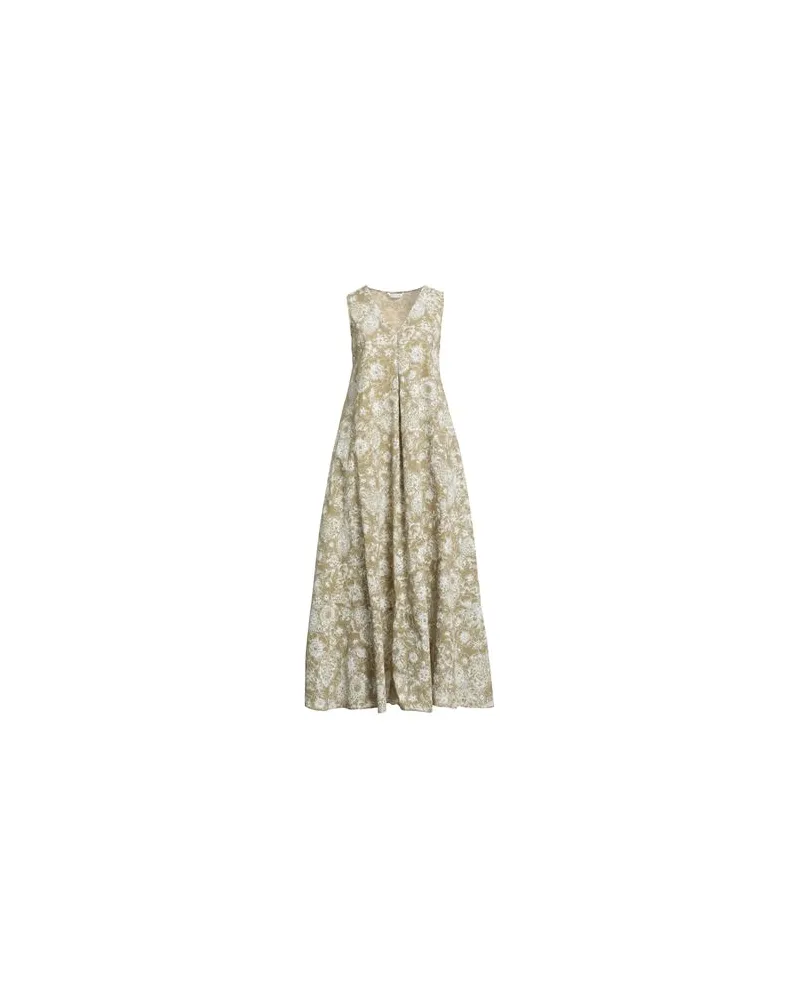 Caliban KLEIDER - Maxi-Kleiderauf YOOX.COM Salbeigrün