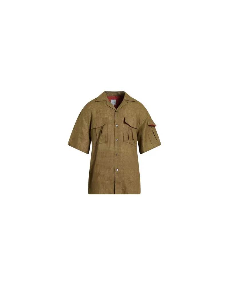 Paul Smith TOPS - Hemdenauf YOOX.COM Khaki