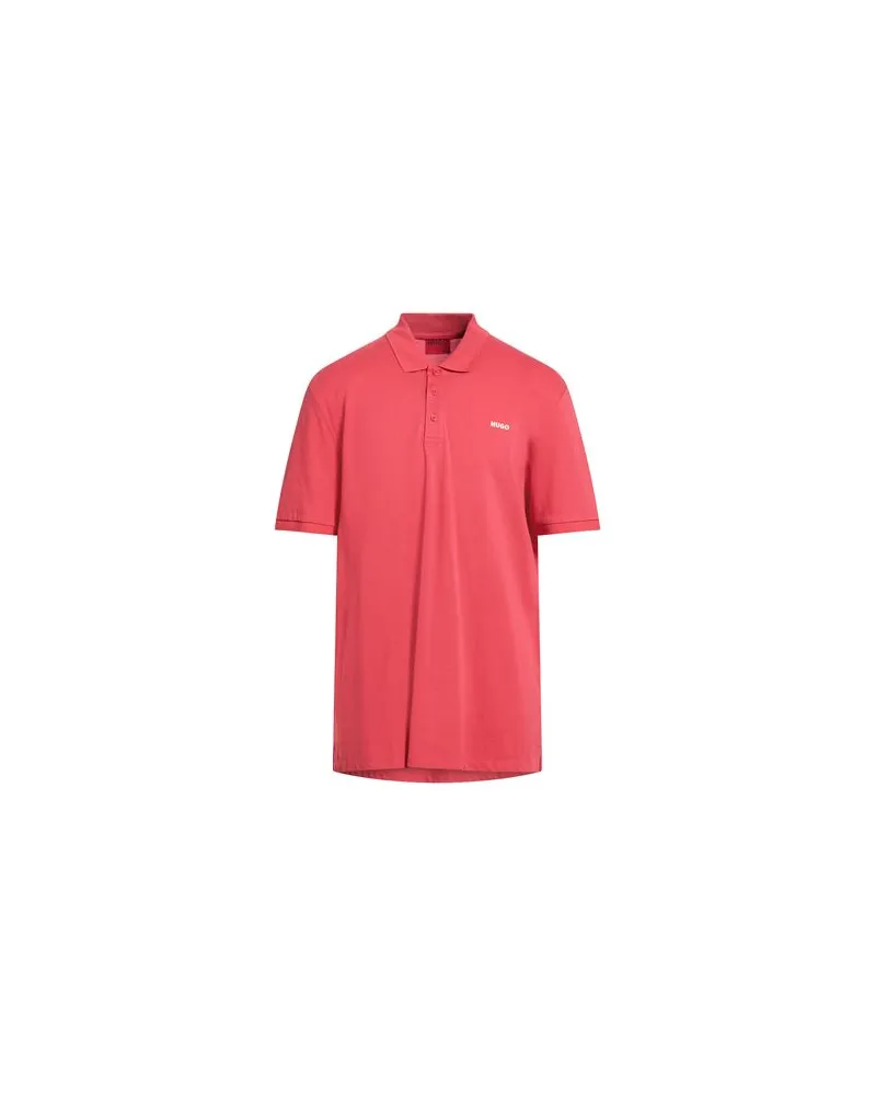 HUGO BOSS TOPS - Poloshirtsauf YOOX.COM Tomatenrot
