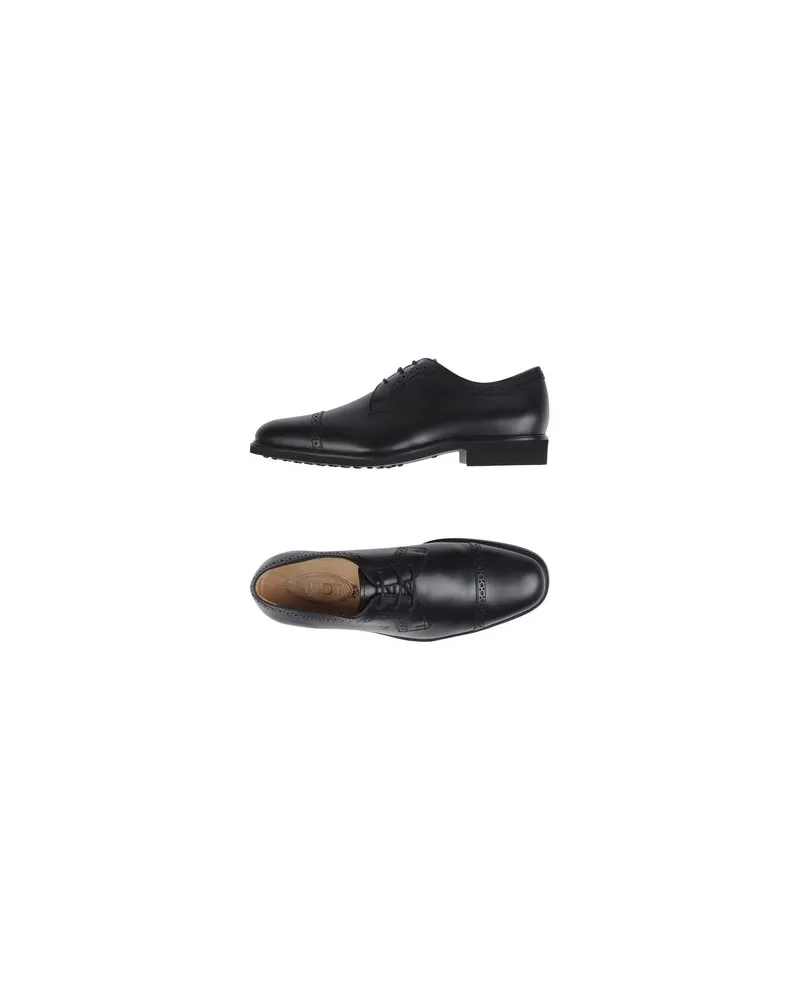 TOD'S SCHUHE - Schnürschuheauf YOOX.COM Schwarz