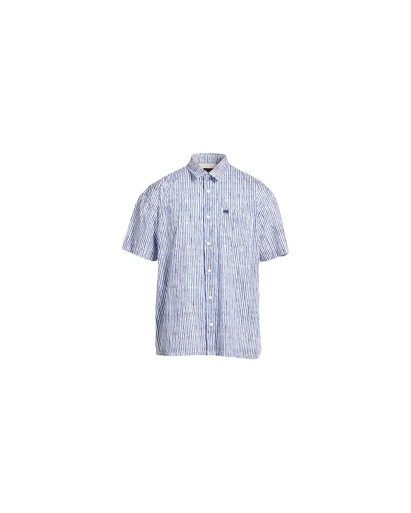 Napapijri G-ELIOR SS AOP - TOPS - Hemdenauf YOOX.COM Blau