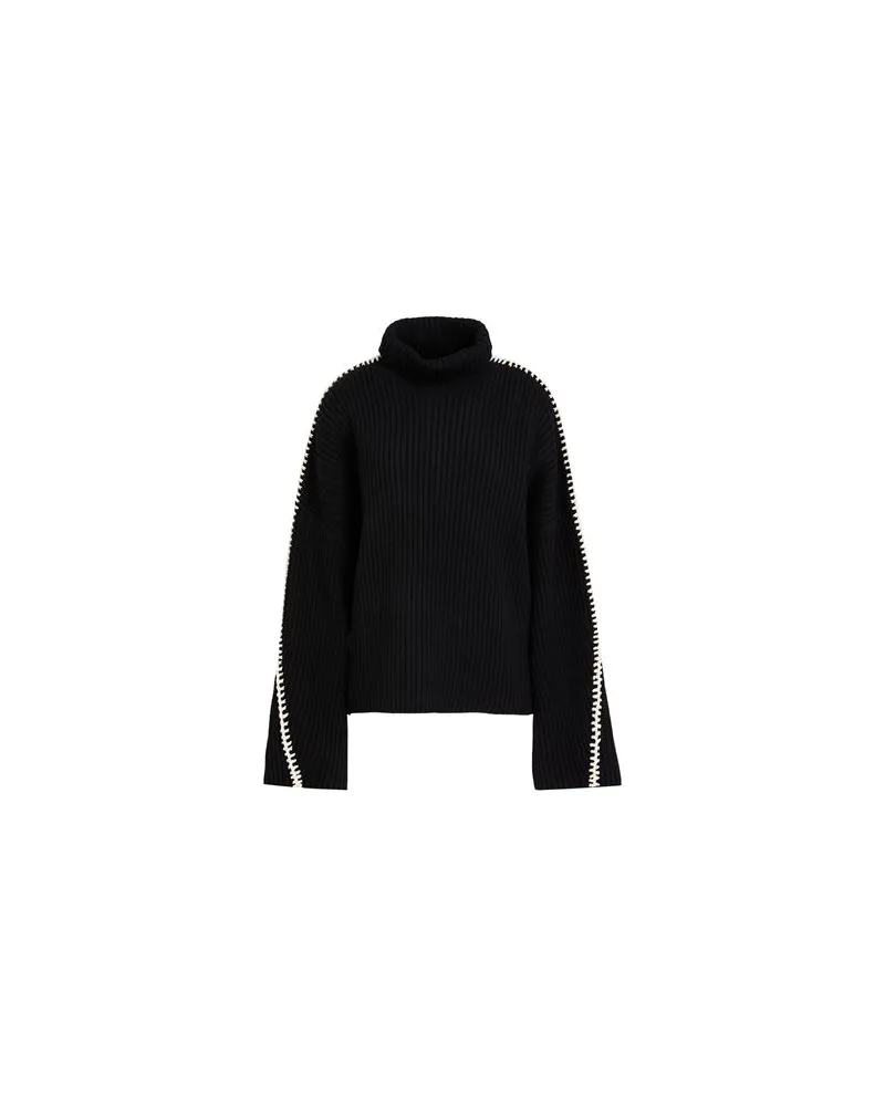 Rag & Bone STRICKWAREN - Rollkragenpulloverauf YOOX.COM Schwarz