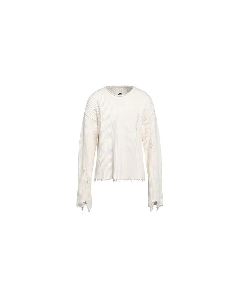Maison Margiela STRICKWAREN - Pulloverauf YOOX.COM Elfenbein