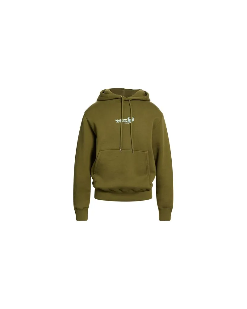 Kitsuné TOPS - Sweatshirtsauf YOOX.COM Militärgrün