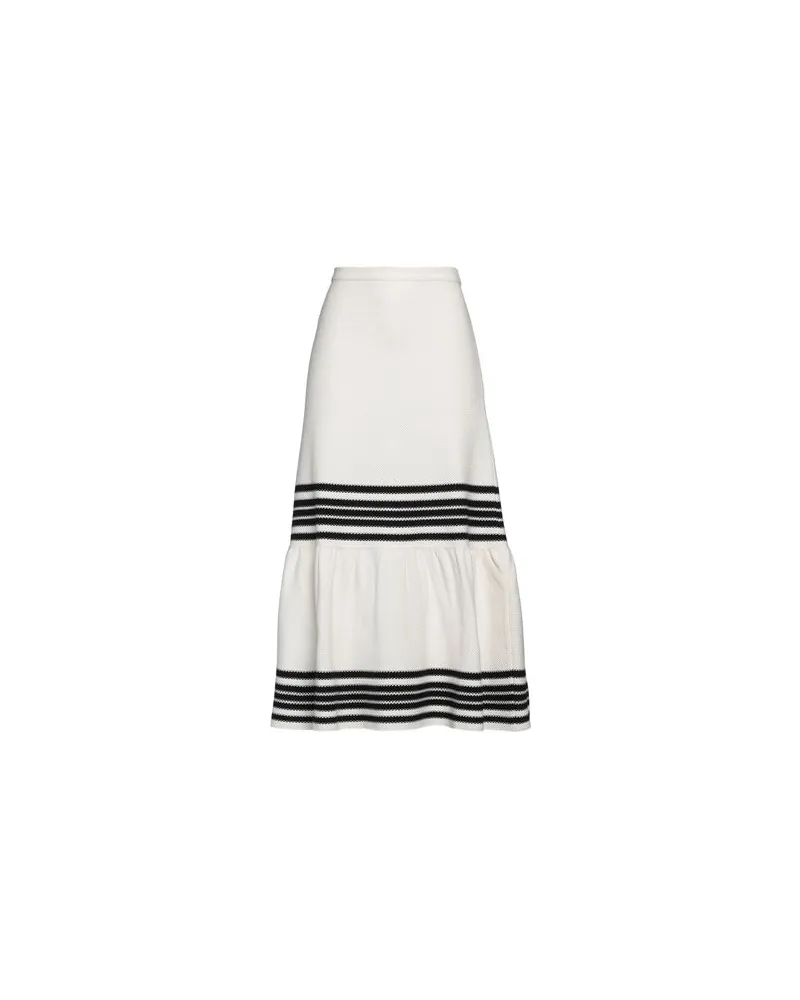 Dior HOSEN & RÖCKE - Midi-Röckeauf YOOX.COM Elfenbein