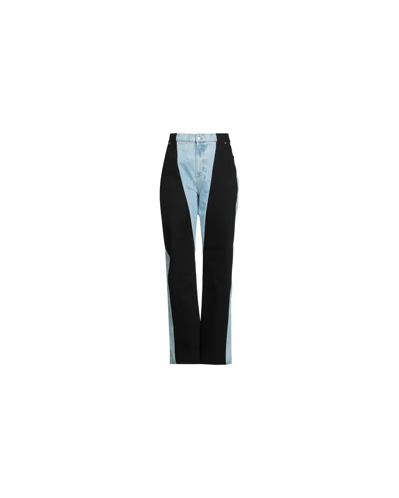 Thierry Mugler HOSEN & RÖCKE - Jeanshosenauf YOOX.COM Blau