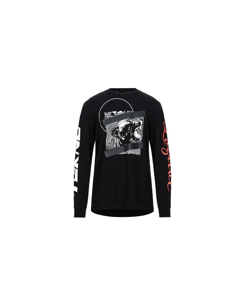 Diesel TOPS - T-shirtsauf YOOX.COM Schwarz