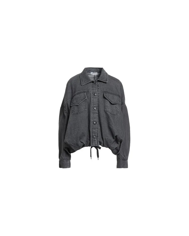 Motel JACKEN & MÄNTEL - Jeansjacken/Mäntelauf YOOX.COM Braungrau