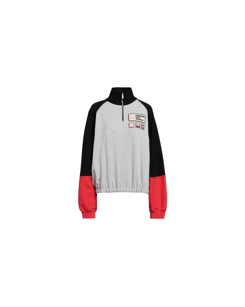 Dsquared2 TOPS - Sweatshirtsauf YOOX.COM Hellgrau