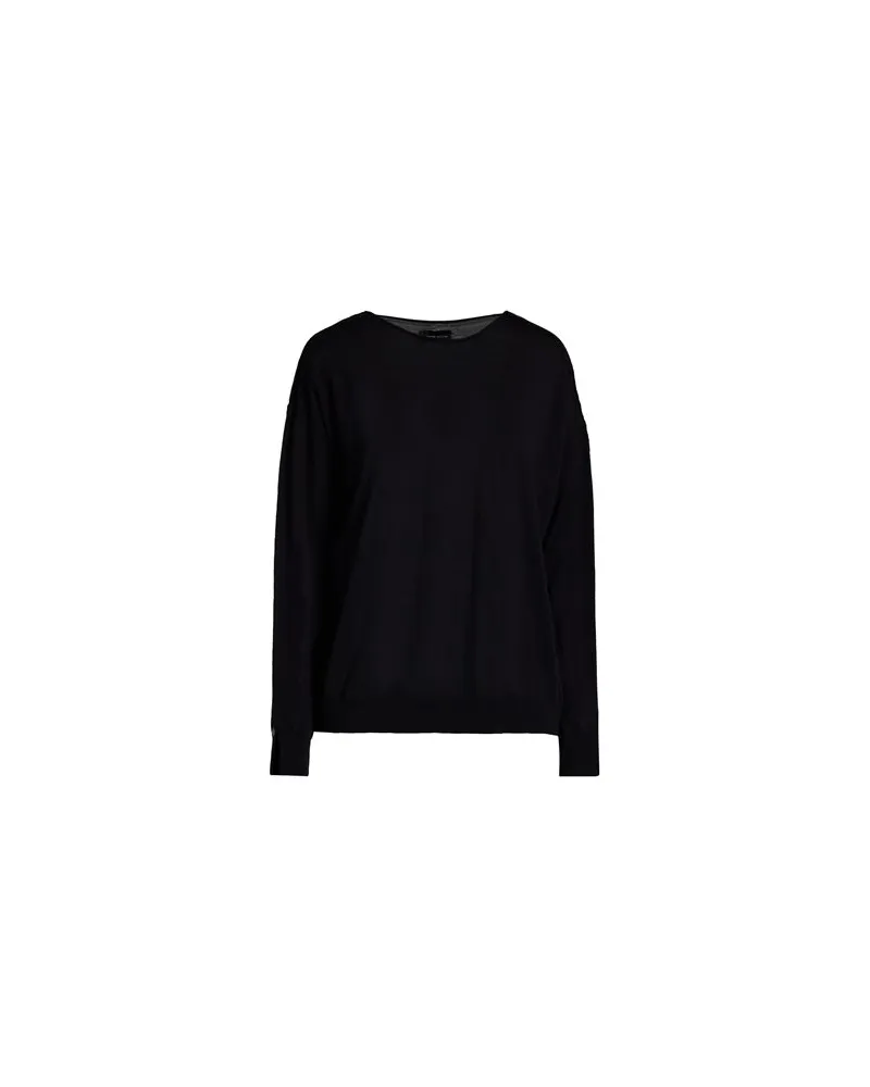 Roberto Collina STRICKWAREN - Pulloverauf YOOX.COM Schwarz