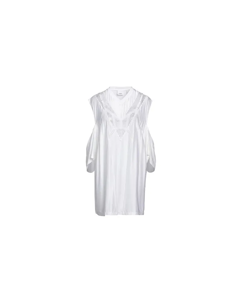 Burberry TOPS - T-shirtsauf YOOX.COM Cremeweiß