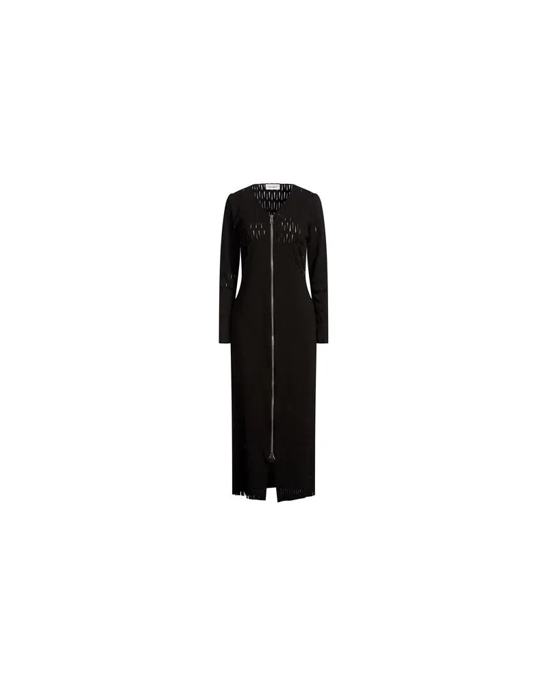 MEIMEIJ KLEIDER - Maxi-Kleiderauf YOOX.COM Schwarz