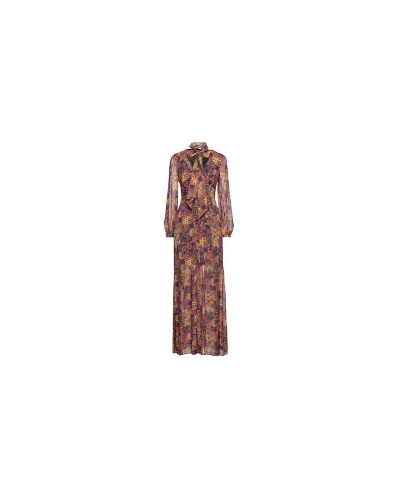 Dondup KLEIDER - Maxi-Kleiderauf YOOX.COM Dunkelviolett