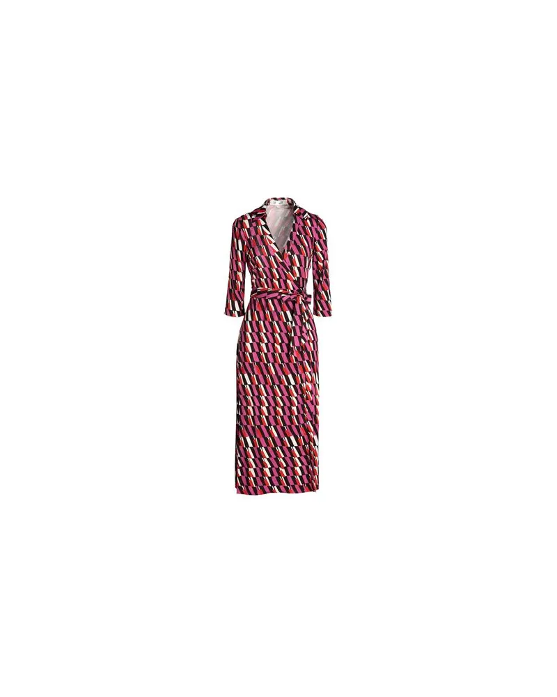 Diane von Furstenberg KLEIDER - Midi-Kleiderauf YOOX.COM Fuchsia