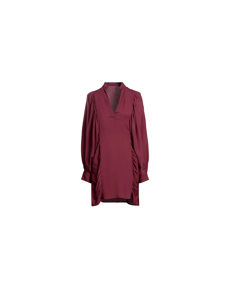 Dondup KLEIDER - Mini-Kleiderauf YOOX.COM Pflaume