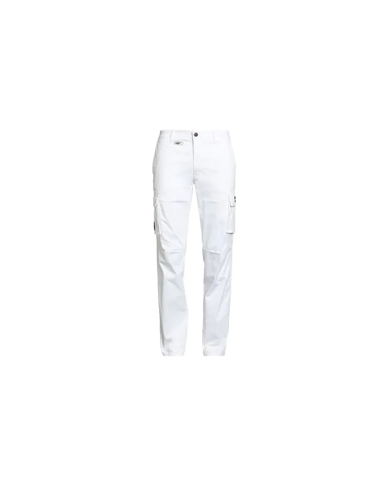 Aeronautica Militare FRECCE TRICOLORI - HOSEN & RÖCKE - Hosenauf YOOX.COM Weiß