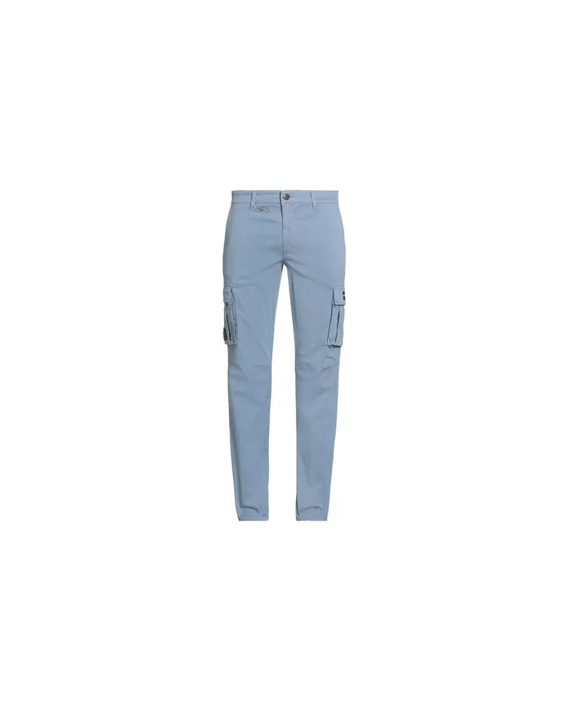 Aeronautica Militare FRECCE TRICOLORI - HOSEN & RÖCKE - Hosenauf YOOX.COM Taubenblau