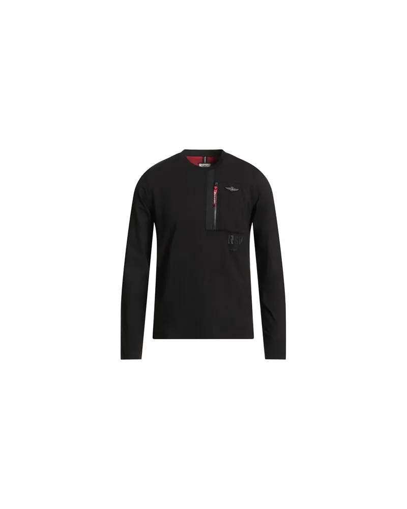 Aeronautica Militare TOPS - T-shirtsauf YOOX.COM Schwarz