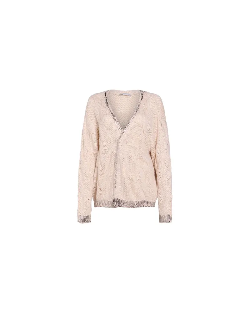Riccardo Forconi STRICKWAREN - Strickjackenauf YOOX.COM Beige