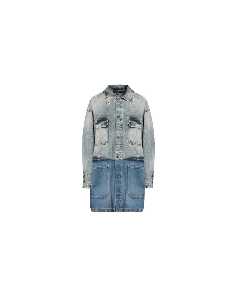 Just Cavalli JACKEN & MÄNTEL - Jeansjacken/Mäntelauf YOOX.COM Blau