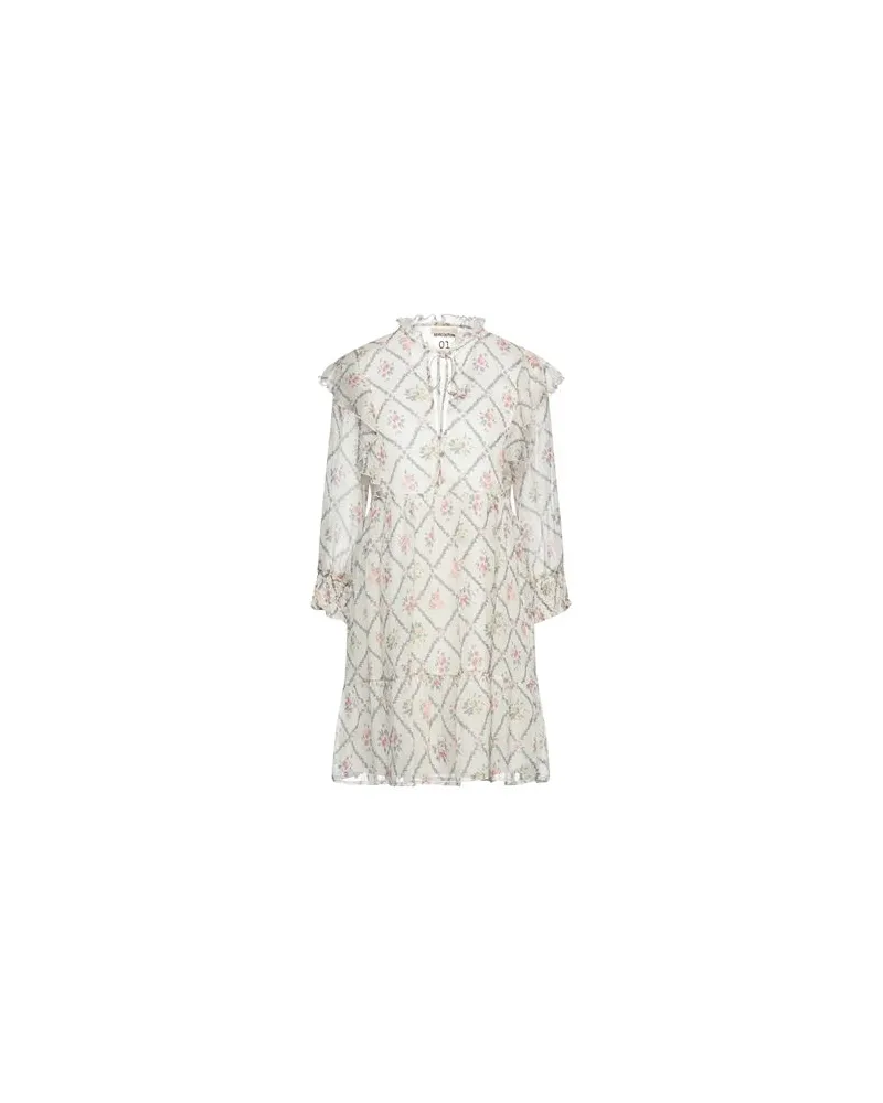 Semicouture KLEIDER - Mini-Kleiderauf YOOX.COM Elfenbein