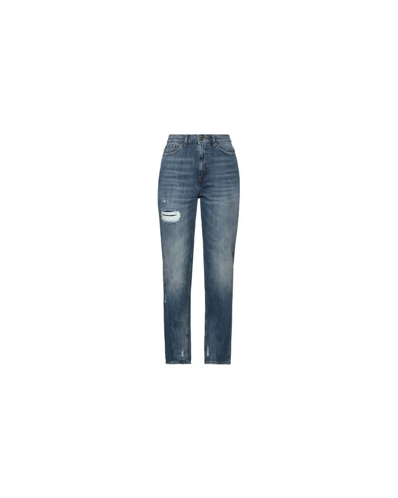 Twin-Set HOSEN & RÖCKE - Jeanshosenauf YOOX.COM Blau