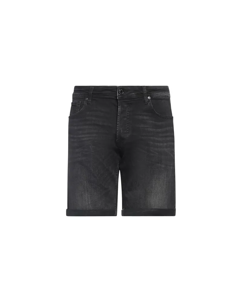 Jack & Jones HOSEN & RÖCKE - Jeansshortsauf YOOX.COM Schwarz