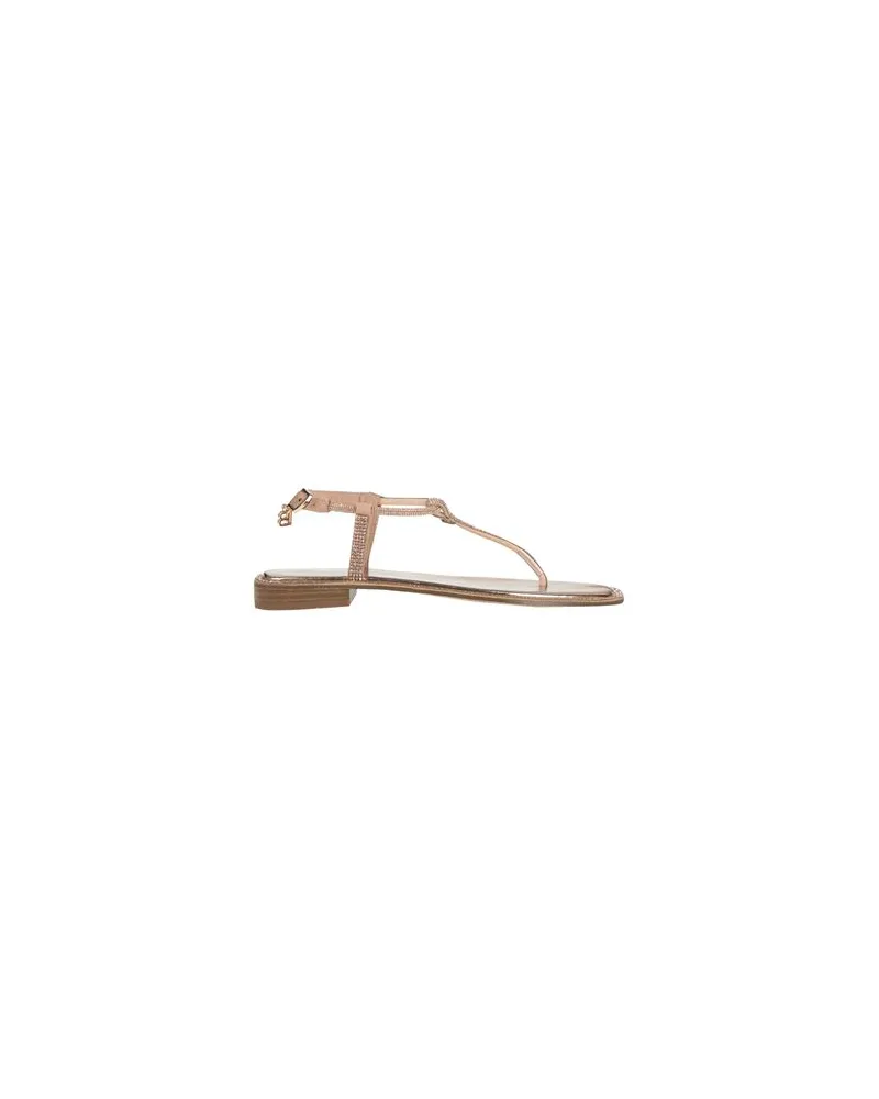 Laura Biagiotti SCHUHE - Zehentrennerauf YOOX.COM Sand