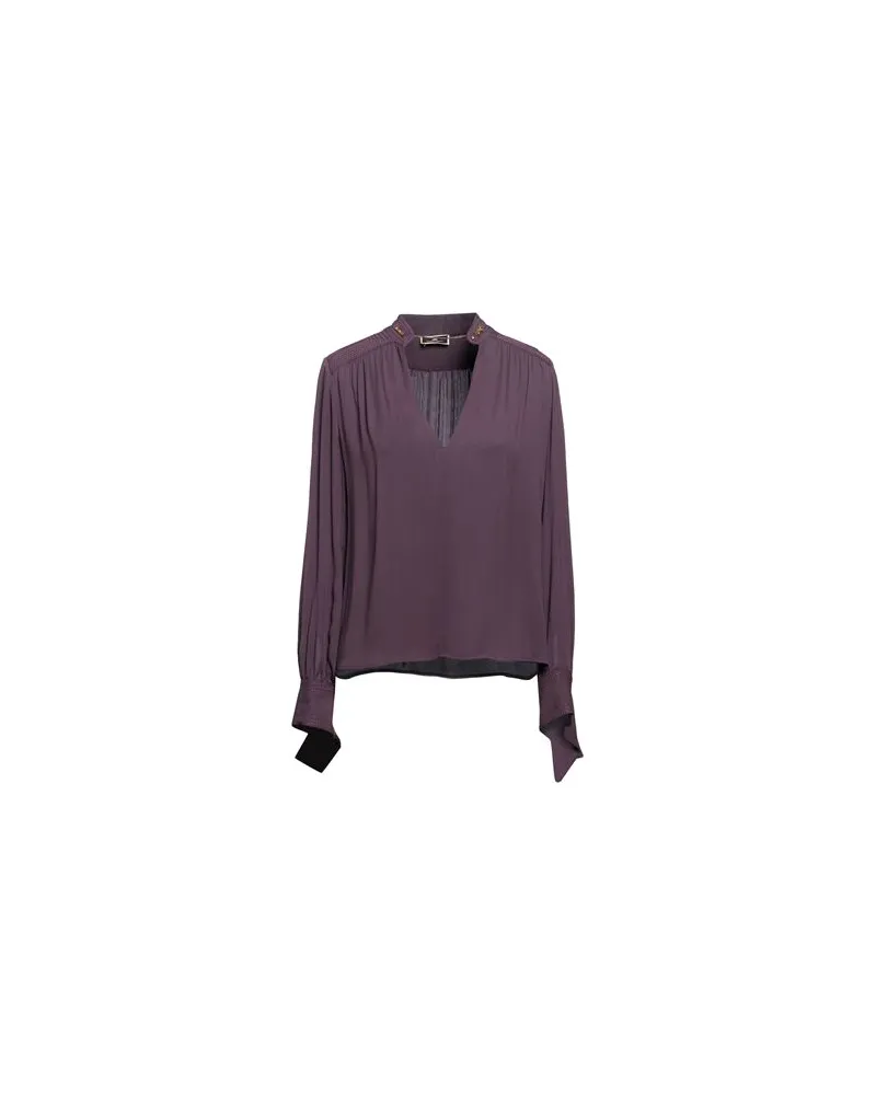 Elisabetta Franchi TOPS - Topsauf YOOX.COM Dunkelviolett