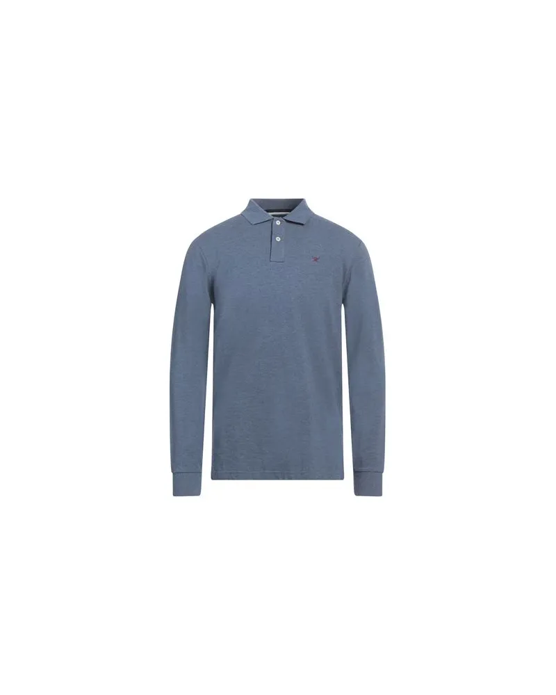 Hackett TOPS - Poloshirtsauf YOOX.COM Taubenblau