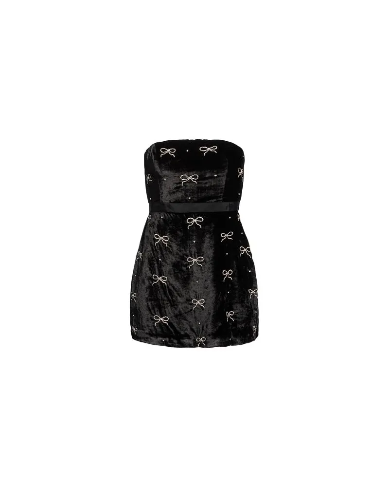 LoveShackFancy KLEIDER - Mini-Kleiderauf YOOX.COM Schwarz