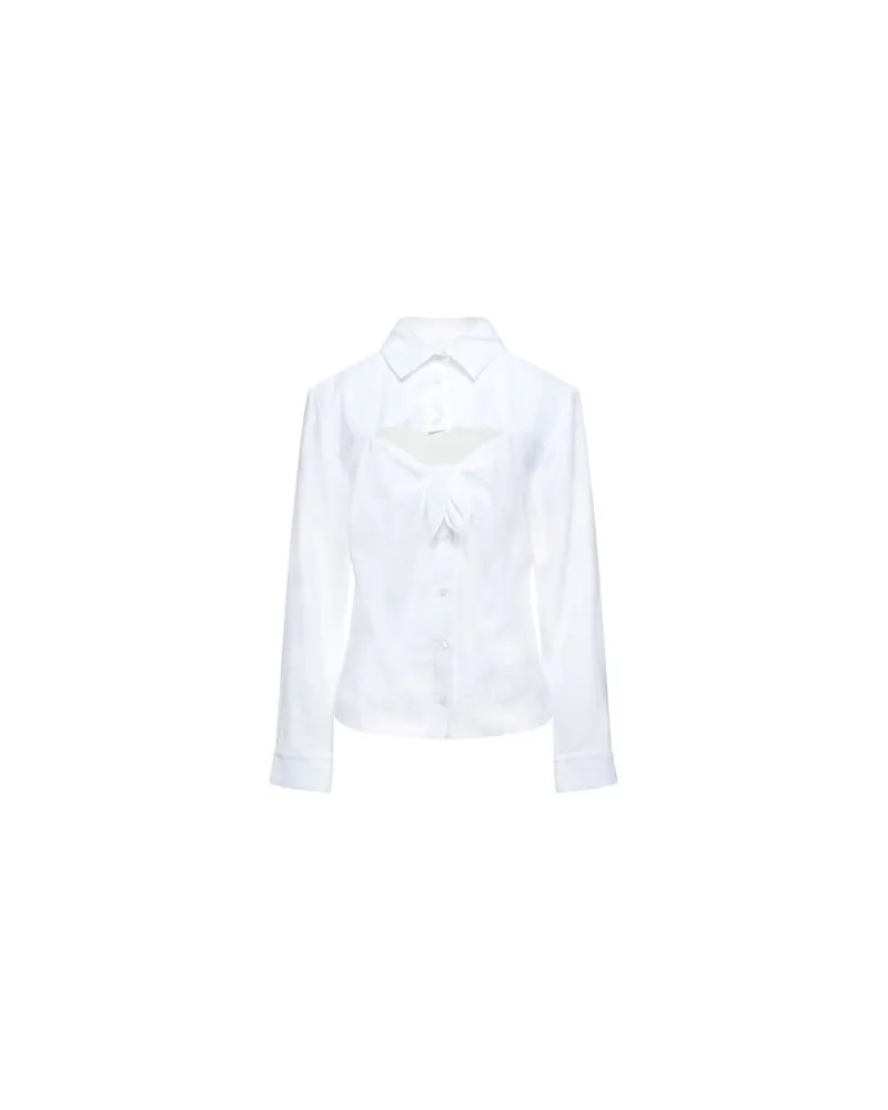 Jacquemus TOPS - Hemdenauf YOOX.COM Weiß