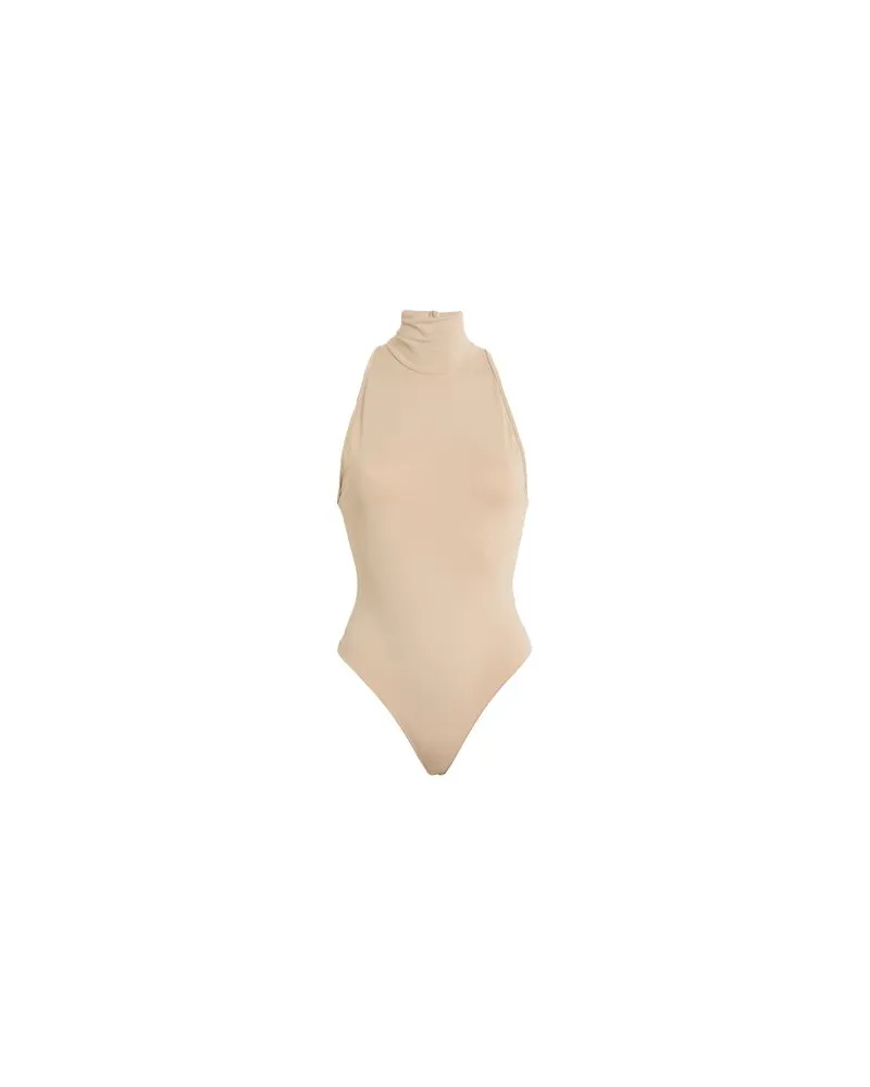 ANDAMANE TOPS - Bodysuitsauf YOOX.COM Beige